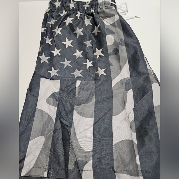 Camo Unisex Lightweight Drawstring Shorts With Pockets Various Sizes #M-95 - Picture 9 of 11